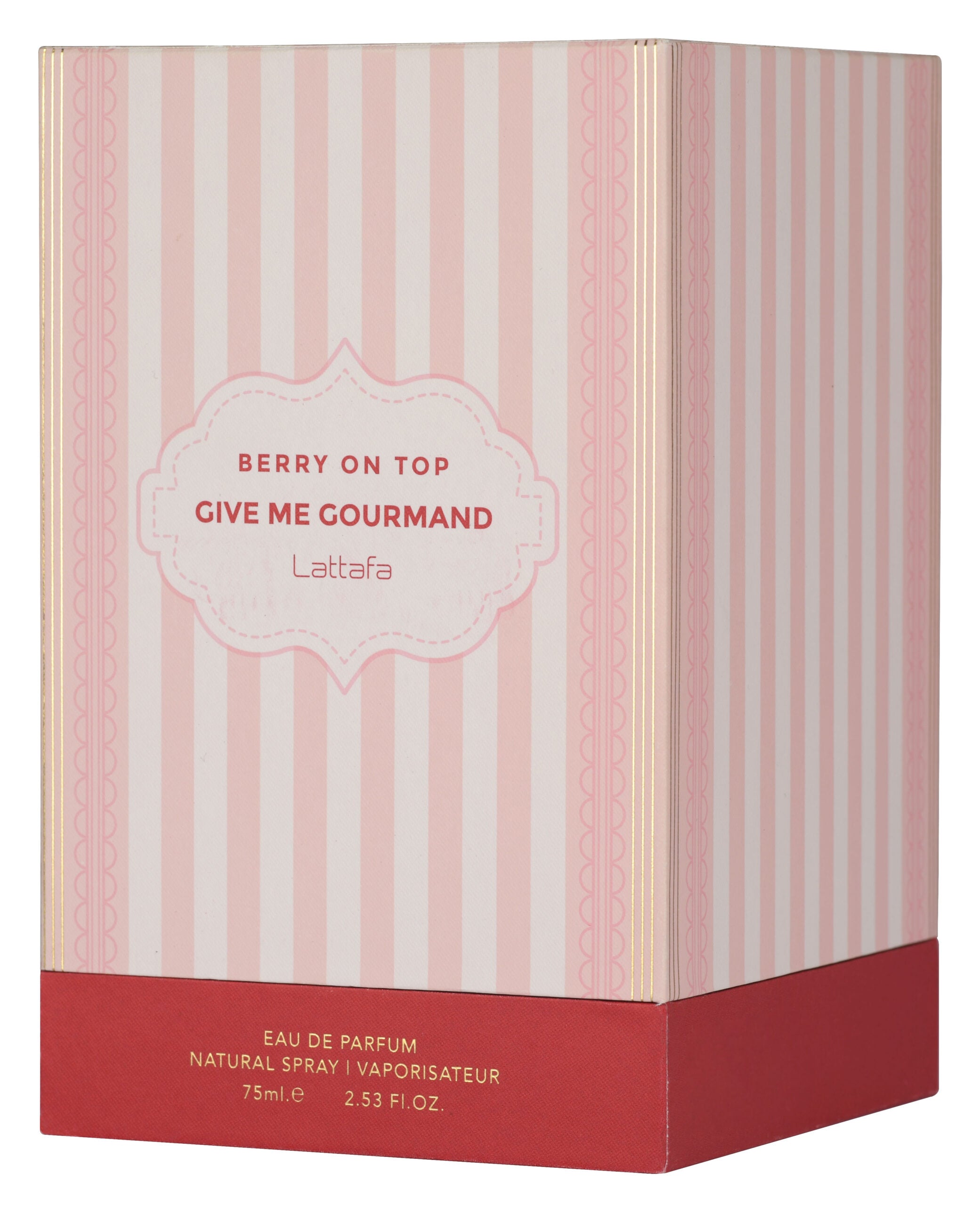 Lattafa Berry On Top 100ml EDP Strawberry Chantilly Cream Vanilla