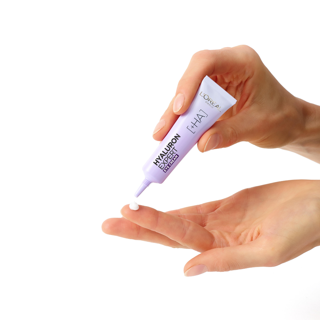 L'Oréal Paris Hyaluron Expert Moisturiser and Anti-Aging Eye Cream with Hyaluronic Acid Hydration