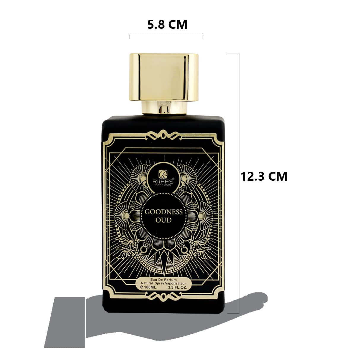 Riiffs Goodness Oud Black Eau de Parfum Saffron Musk
