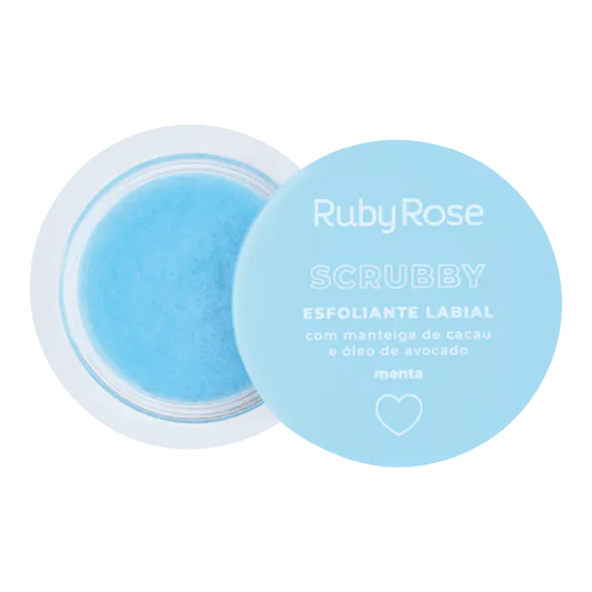 Rubyrose Mint lip scrub