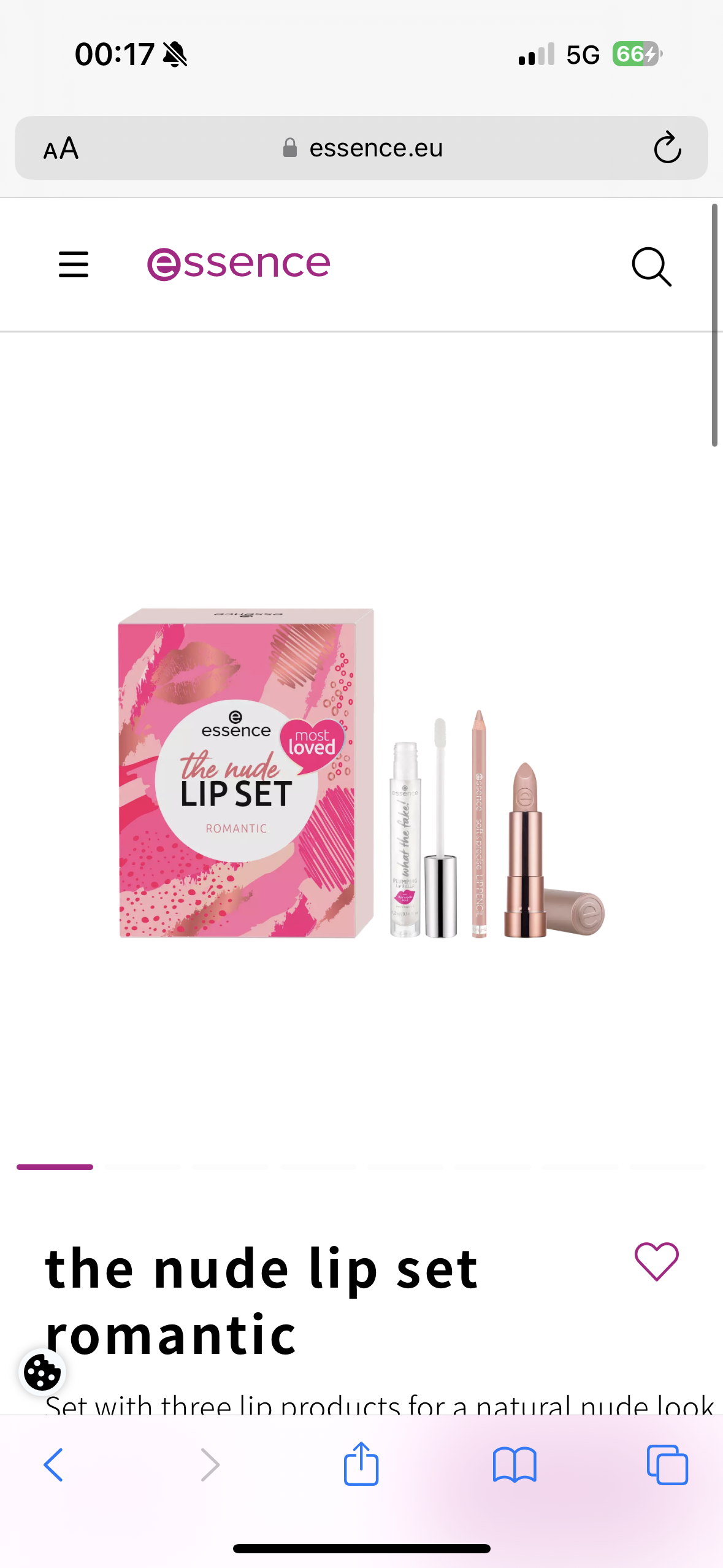 Essence the nude lip set romantic – Traboulsi Cosmetics