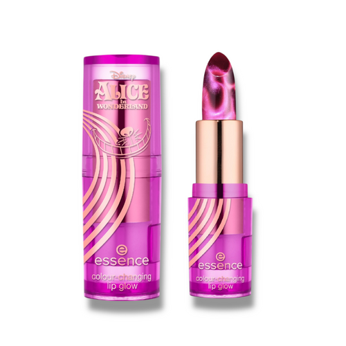 essence Alice in Wonderland colour-changing lip glow