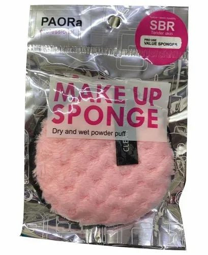 Pink Make Up Sponge, For Parlour