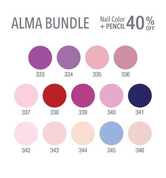 Alma Nail Color + Pencil 40% Off
