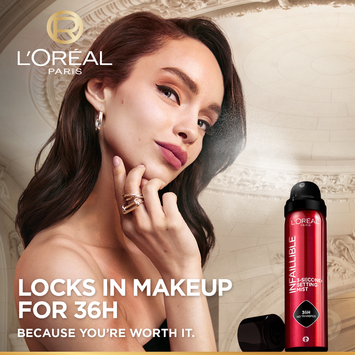L'Oréal Paris Infaillible 3-Second Setting Mist