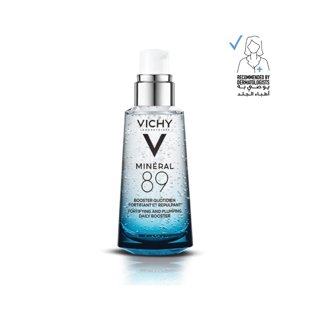 Vichy Mineral 89 Hyaluronic Acid Serum 50ml Hydrating Skin Booster