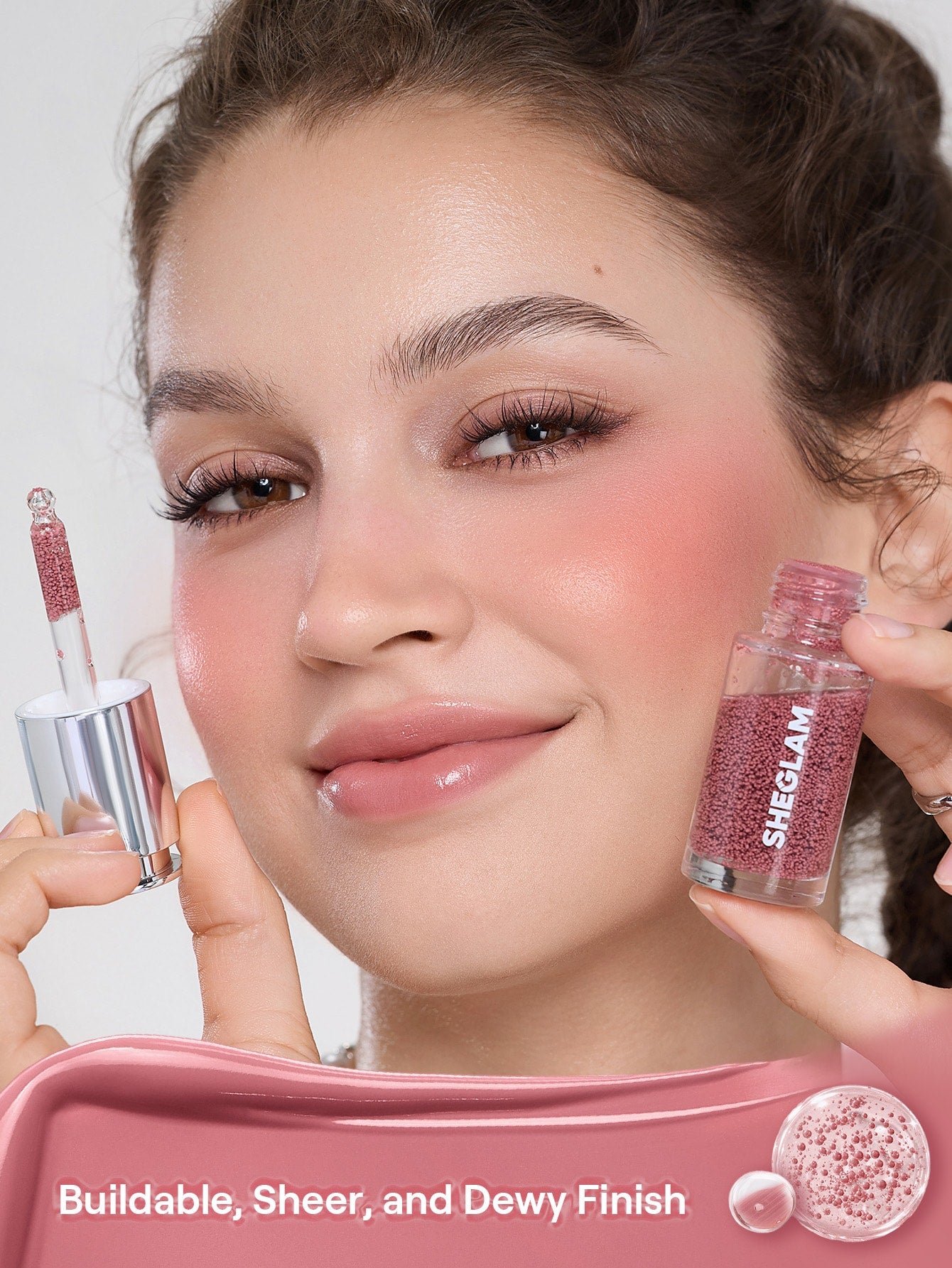 Sheglam Bubble Dew Blush Serum Nourishing Liquid Blush