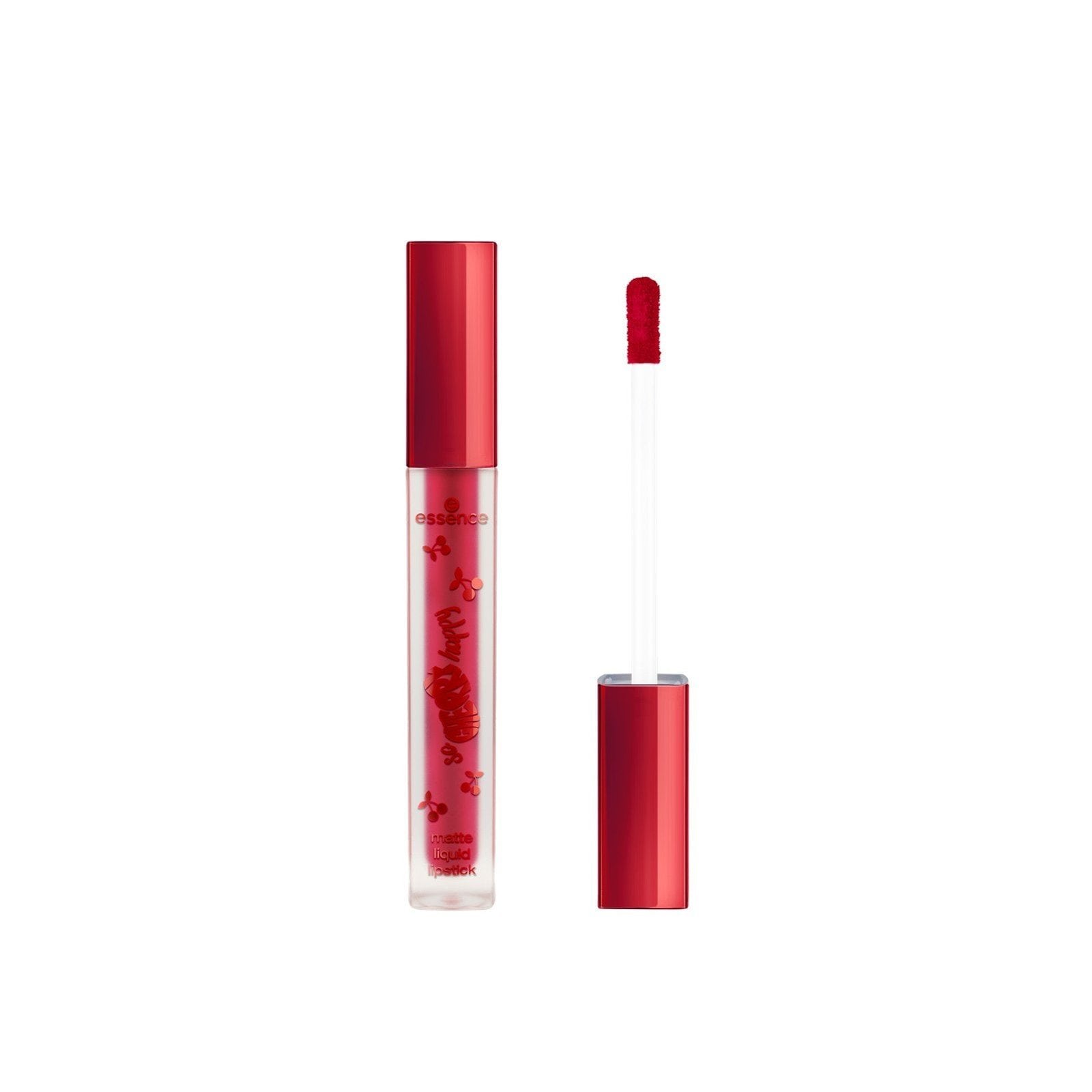 essence SO CHERRY Matte Liquid Lipstick 01 Cherry Kiss 4ml