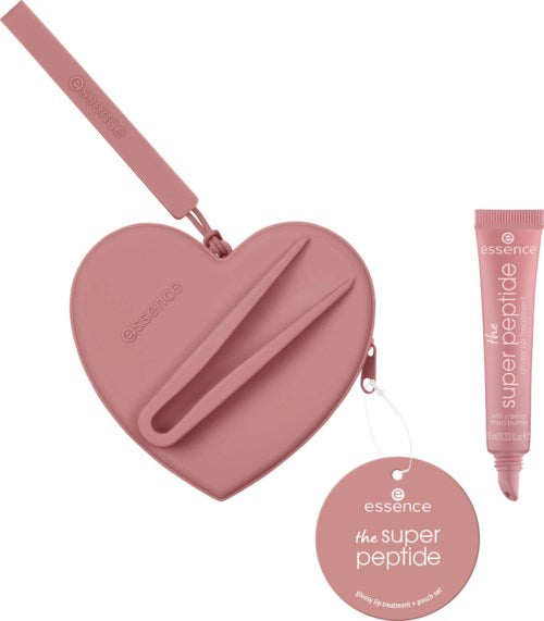 essence The Super Peptide Glossy Lip Treatment + Pouch Set 01 All Toffee'd Up! | 4059729618696
