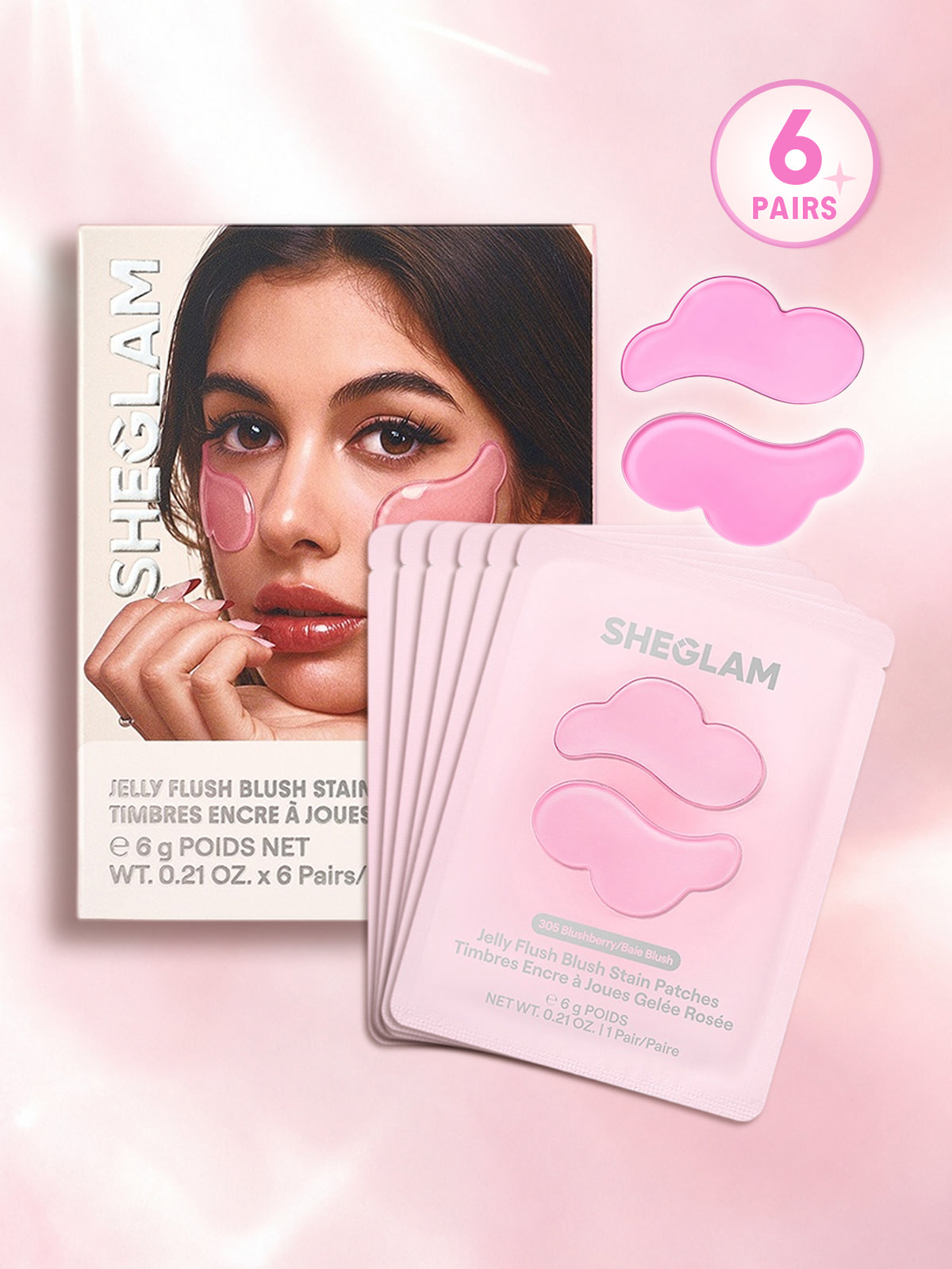 Sheglam Jelly Flush Blush Stain Patches