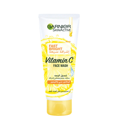 Garnier Fast Bright Vitamin C Brightening Face Wash (100mL