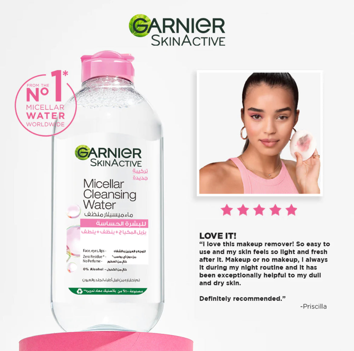 Garnier Micellar Water Cleanser
