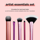 Real Techniques Artist Essentials Professional Makeup Brush Set by Real Techniques