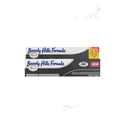 Beverly Hills Baking Soda & Charcoal 125ml Toothpaste