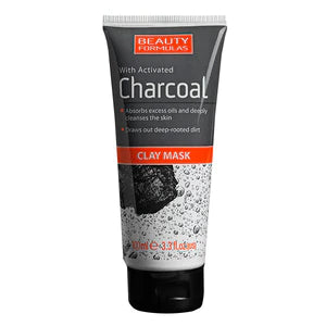 Beauty Formulas Charcoal Clay Masque 100ml
