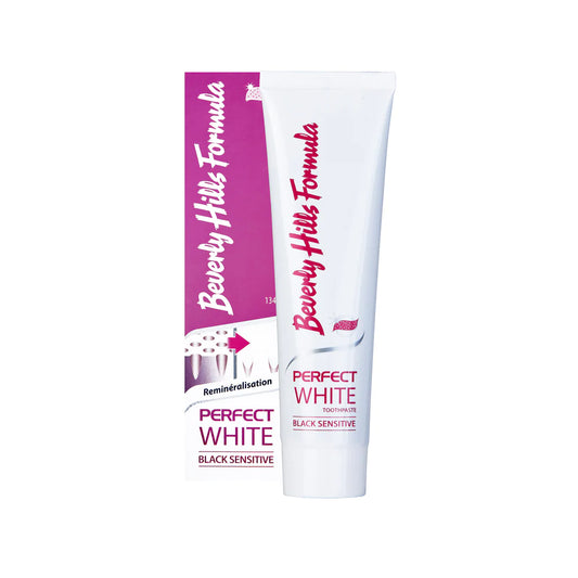 Perfect White Black Sensitive Teeth Whitening Toothpaste 100mls